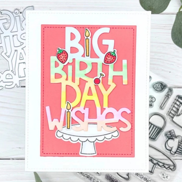 Big Birthday Wishes Cutting Die - Picture 5 of 6